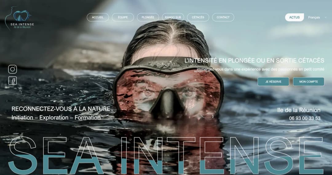 image du site Sea Intense