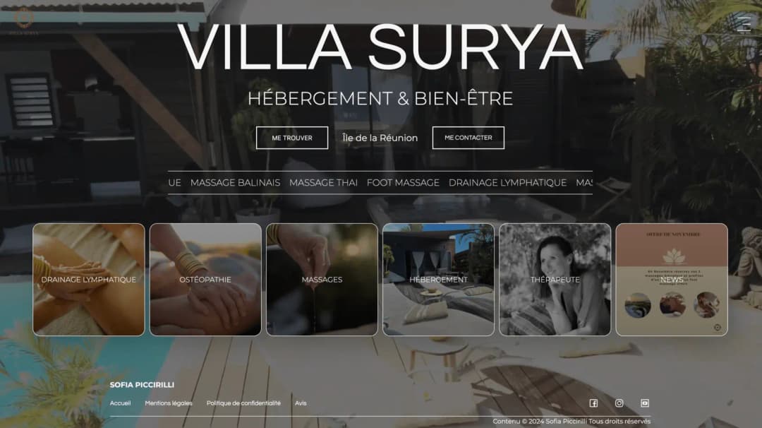 image du site VILLA SURYA